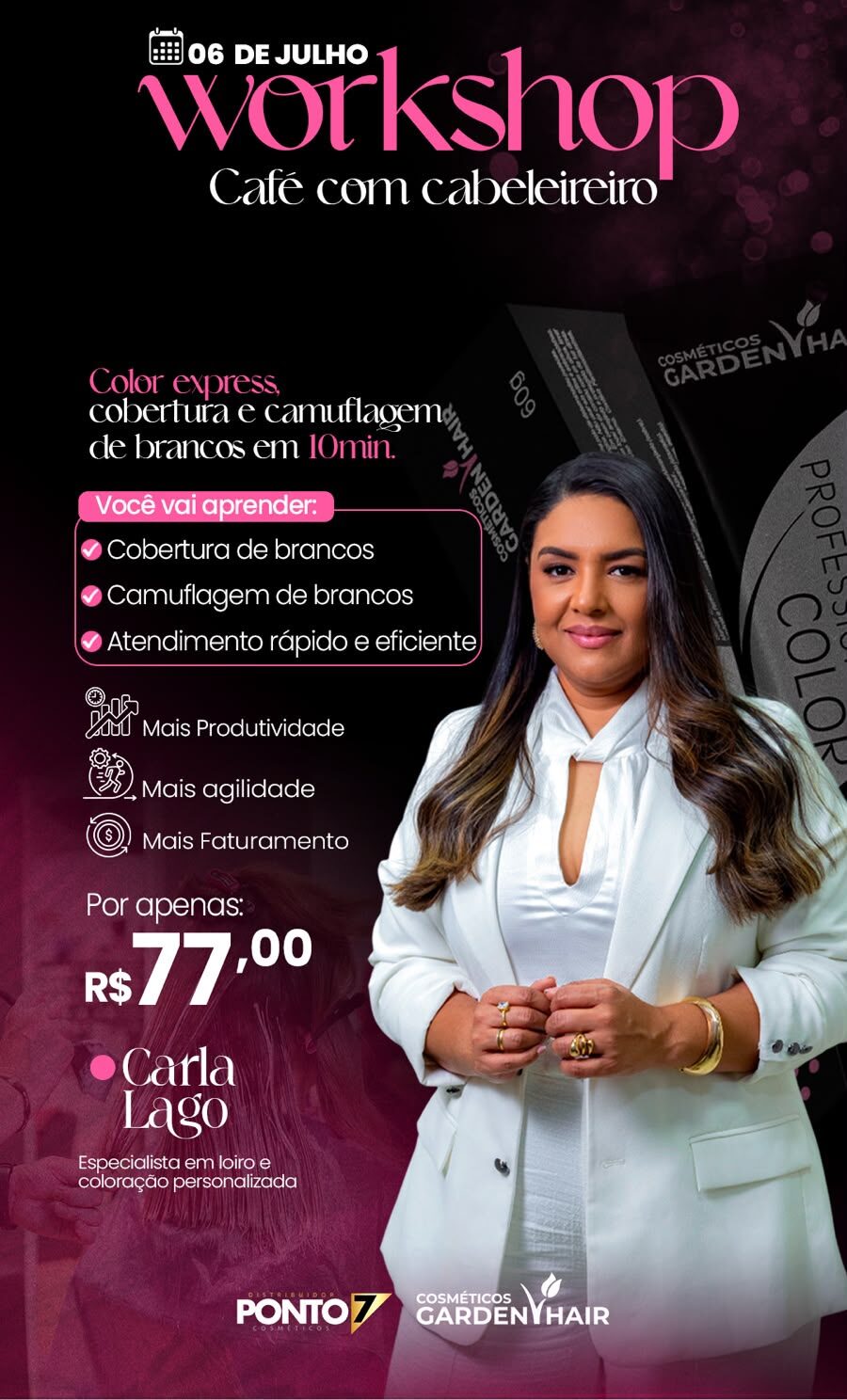 Curso Café com cabeleireiro